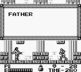 une photo d'Ã©cran de Castlevania 2 - Belmont s Revenge sur Nintendo Game Boy